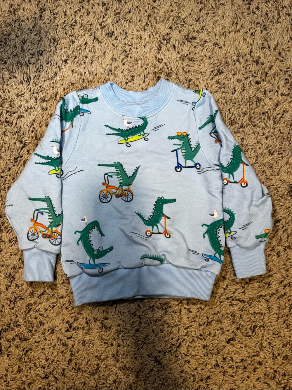 Little Sleepies Later Gator Crewneck Sweatshirt